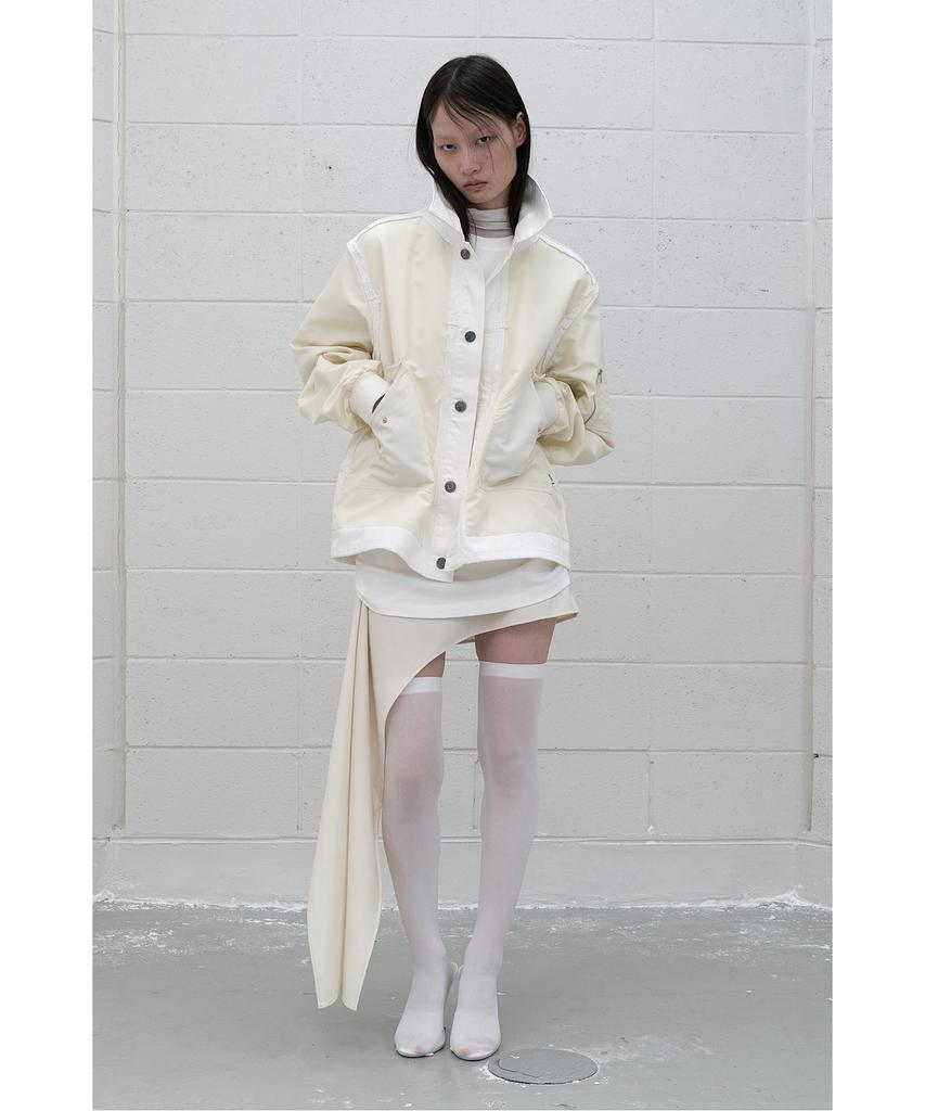 Recode (Re;Code × Objects Iv Life By Daniel Arsham) Ma-1 Mixed Jacket R0Jaa25200Whx