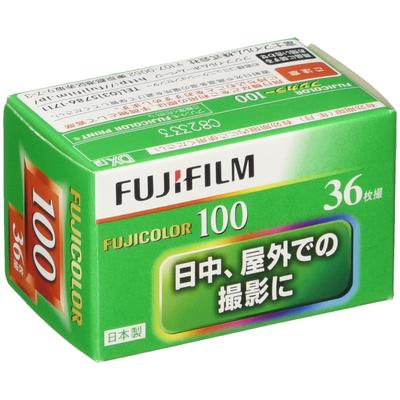 FUJIFILM 35мм Цветная Негативная Пленка FUJICOLOR 100 ISO 36 Кадров Один Ролик Пленка 135