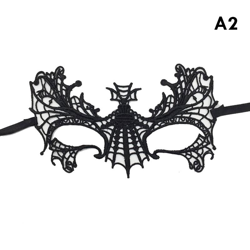 Черный сексуальный женский полый кружевной маскарад маска для лица вечерние принцессы косплей реквизит костюм ночной клуб королева половина лица маска для глаз