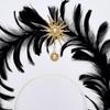 Dress Up Props Feather Halo Crown Headband Double Layer Wing Hair Hoop  Christmas Party