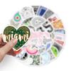 50 Узор «Цветок кешью» Узор Модный Индивидуальность Тренд Граффити Ноутбук Чемодан Наклейки на автомобиль