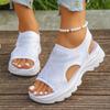 Fashion Women Sandals Lightweight Beach Wedge Shoes Women Summer Comfort Casual Sport Sandals Women Platform Roman Plus Size Sandals