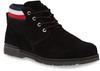 Boots Comfort Cleated Termo Lth (FM0FM04651) Core Hilfiger Suede (FM0FM04800-BDS) Black