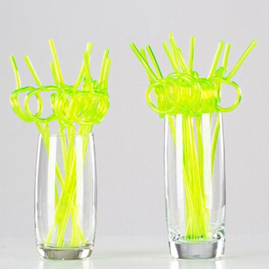 10 шт. соломинка для питья, устойчивая к укусам, гибкая, без BPA, пищевая прочность, искусственный кристалл, безопасная, здоровая соломинка для питья, подарок на вечеринку