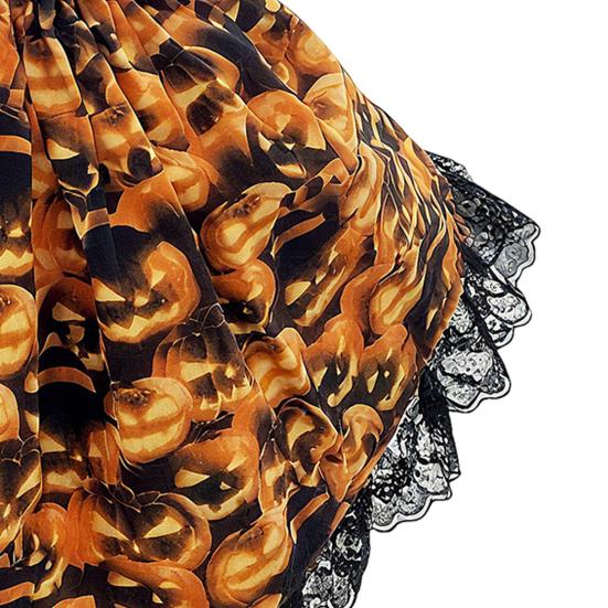 1 комплект нарядов для гуся на крыльце на Хэллоуин, уличный сад, лужайка, двор, статуя гуся, осенний плащ с тыквами, круглая шляпа с кружевом, праздничная одежда для вечеринки