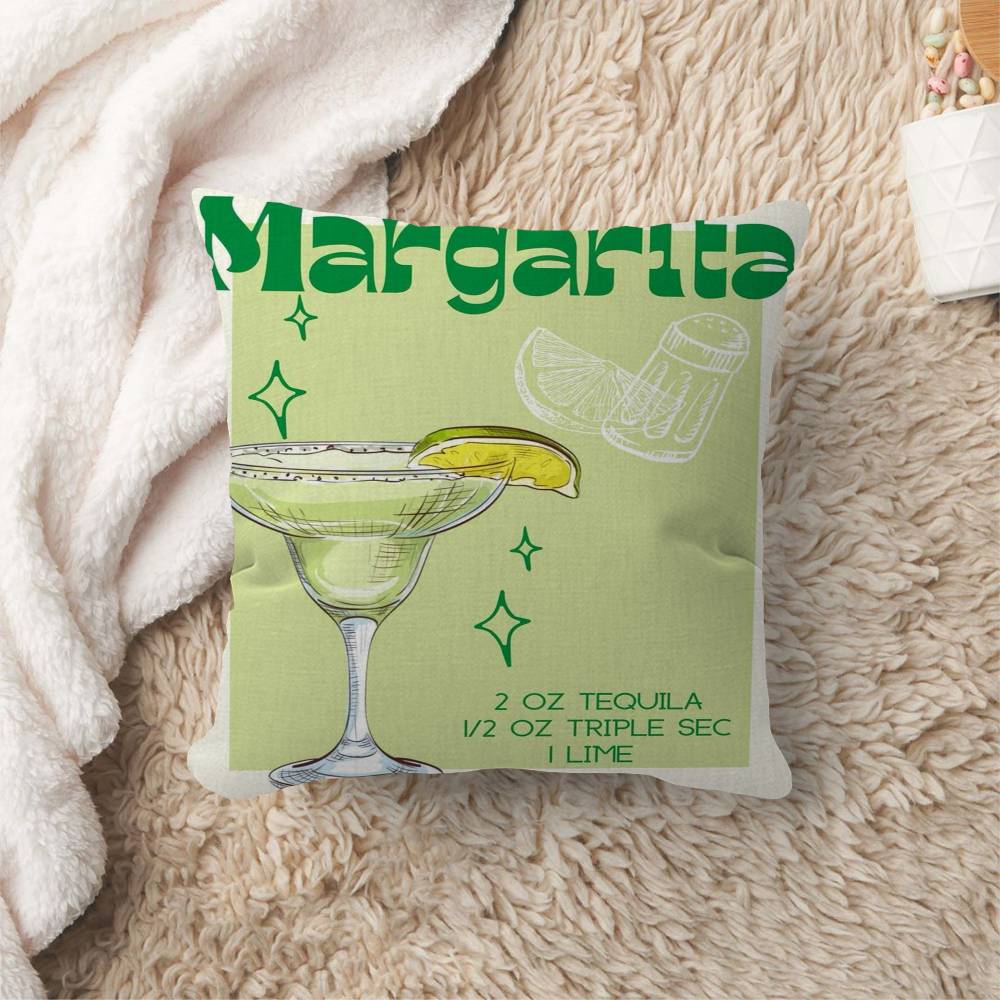 Colorful Cocktail Drink Pillowcase toon Gift Cushion Cover Bedroom Home Sofa Chair Seat Decor pillow case
