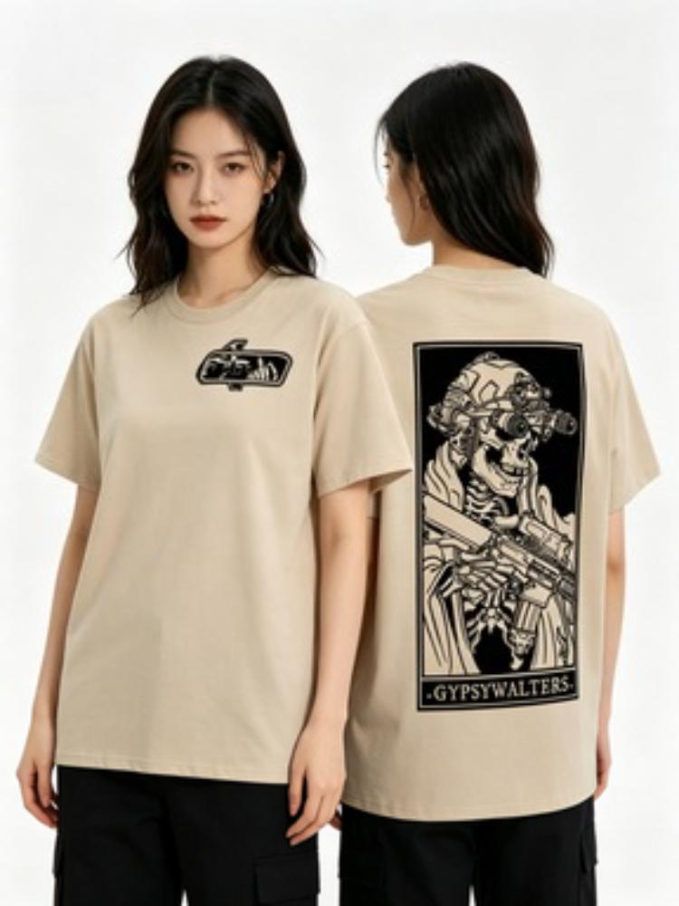 Forward Observations Group Vintage tshirt Death Skeleton Satan Gothic Clothes Unisex T shirt New TEE TSHIRT Unisexs tops