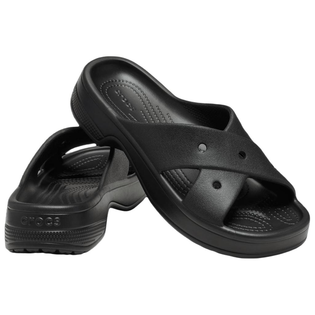 Crocs Casual Simple EVA Anti-Friction Slide Sandals Women Footwear Black 210840-001