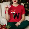 Семейные футболки Merry Christmas Наряды для вечеринки Футболки для пары Детская одежда Комплект matching shirts Семейная футболка Топ