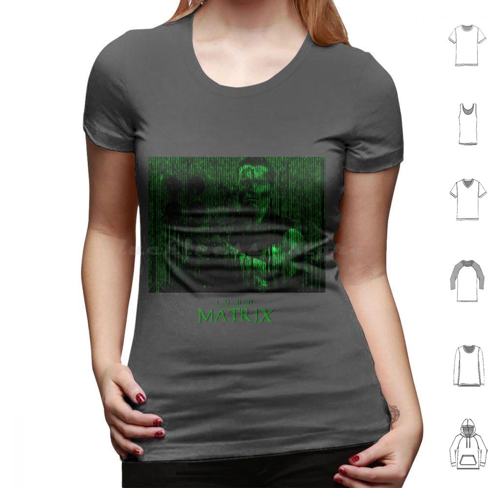 John Matrix In The Matrix Green Font T Shirt 6xl Cotton Cool Tee Matrix The Matrix Enter The Matrix Movie Red Pill Science