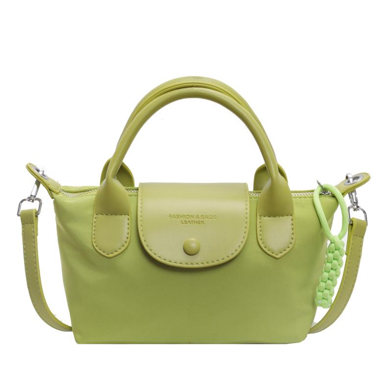 2026 spring simple casual handbag bag women's niche feeling dumpling bag commuter versatile messenger bag