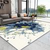 European Style Abstract Carpet for Living Room Luxury Home Decoration Non-slip Large Area Rugs Bedroom Washable Sofa Floor Mats