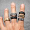 Дьявол многоглазый мужские кольца из нержавеющей стали панк винтажный дизайн крутые вещи модные ювелирные изделия аксессуары для женщин подарок
