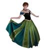 Princess Anna Frozen Cosplay Embroidered Gown Dress