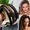 Fashion Women Hair Band Fishbone Braid Lazy Wig Twist Braid Headband Hairpin Bohemia Non-slip Headdress Bridal Hair Accessories