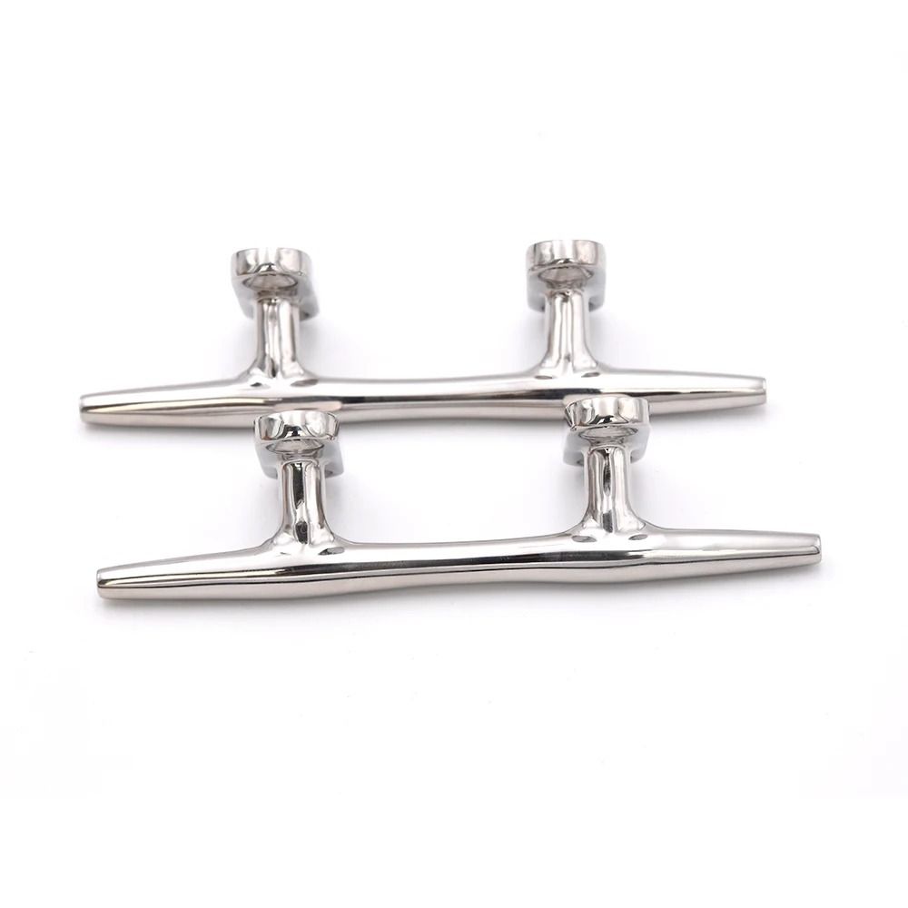 316 Stainless Steel Boat Dock Cleat 4/5/6/8/10/12 Inch Marine Rope Cleat Yacht