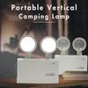 Dual-Head Emergency Lamp Rotatable Fire Safety Lighting Wall-Mounted Evacuation Light Portable Camping Light for Power Outage