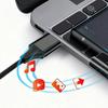 100 Вт USB-A на Type-C 90 градусов Быстрая зарядка Плетеный Высокоскоростной Кабель Данных для Samsung IPhone Huawei Xiaomi Ipad USBC Линия Данных