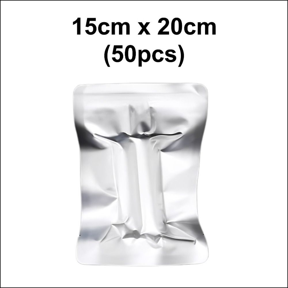 50 ШТ. Высокотемпературные реторт-пакеты для хранения продуктов Вакуумный запайщик Алюминиевая фольга Алюминиевые пакеты Вакуумные пакеты Хранение орехов