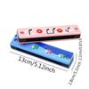 Children's Anime Wooden Harmonica Musical Instruments Toys Music Teaching Aids Montessori Early Education Puzzle Otoatone Action