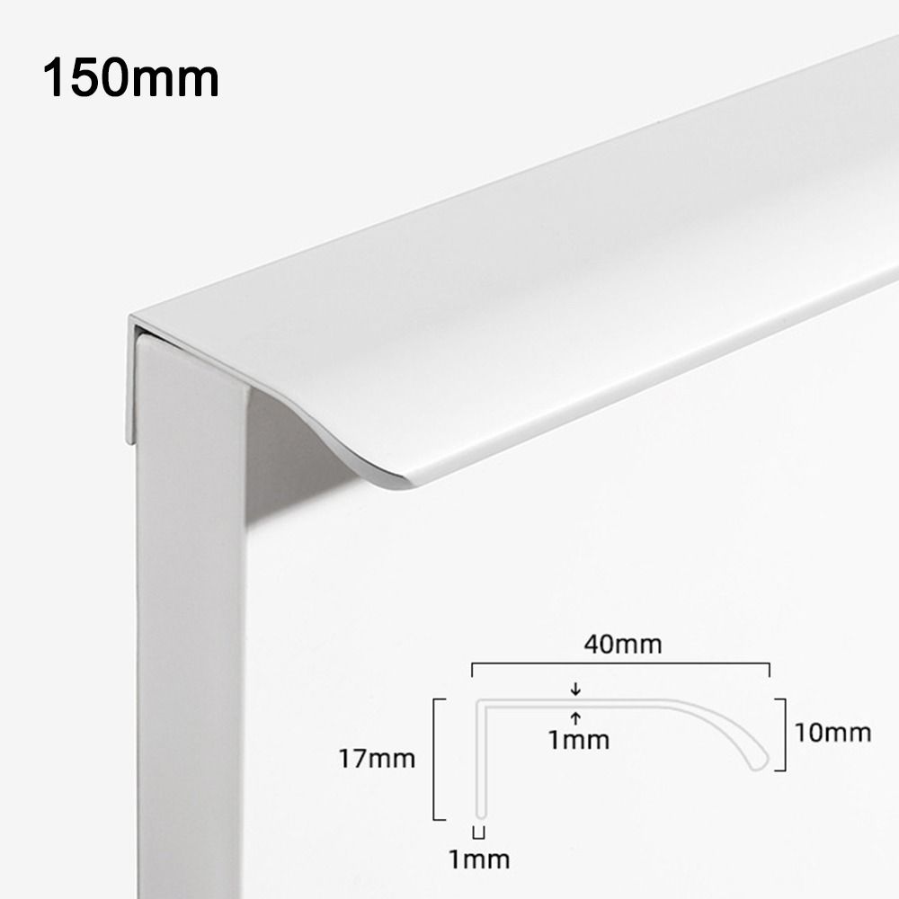 Кухонная кромка, ручка-пуля для пальцев, скрытые ручки для шкафов, аксессуары, скрытые ручки-рейлинги