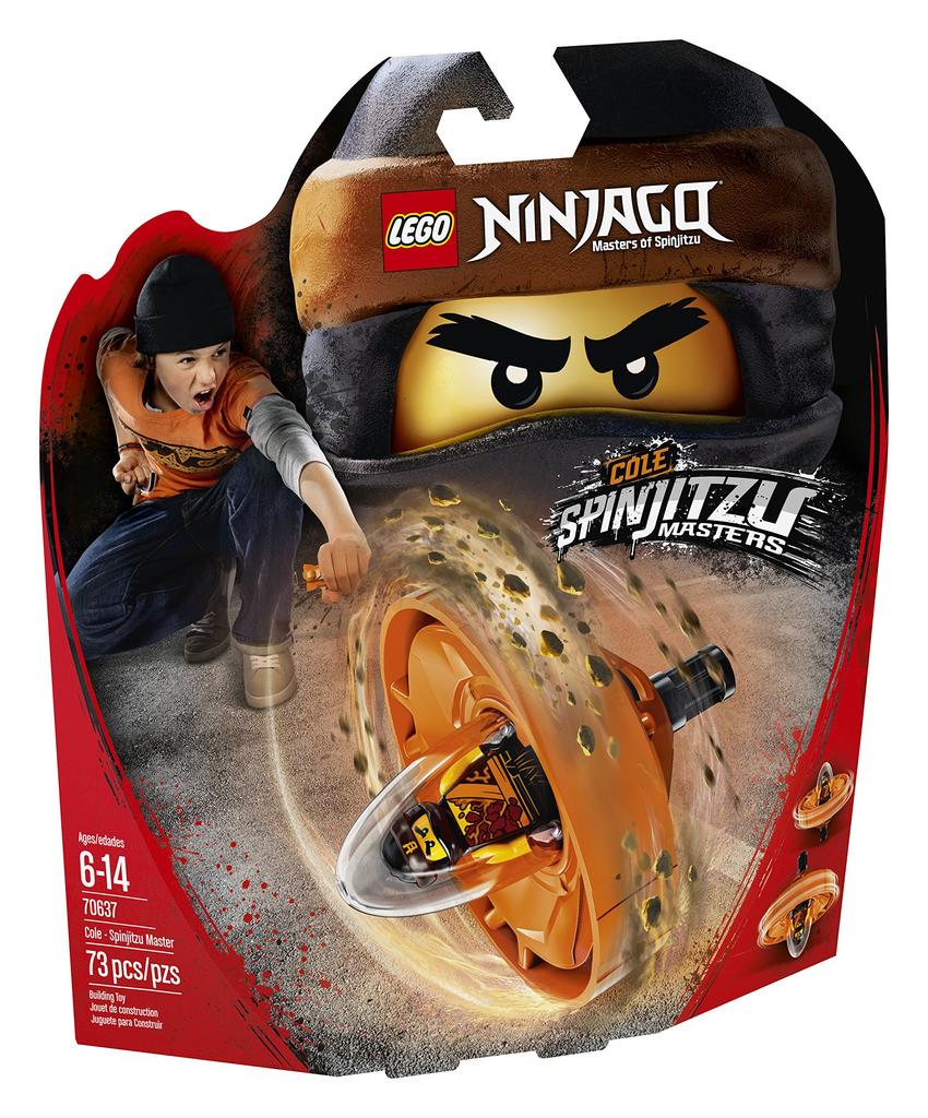 LEGO Ninjago Коул Мастер Кружитцу 70637 Строительный набор (Коул) - (73 шт.)