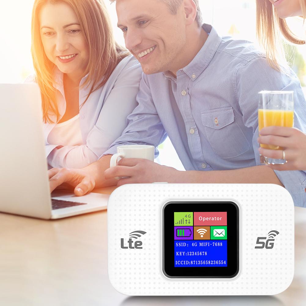 4G LTE Беспроводной WiFi Роутер Портативное WiFi Устройство со слотом для SIM-карты Умный WiFi Роутер Чип Qualcomm MSM8916 Автомобильный Мобильный Широкополосный Доступ