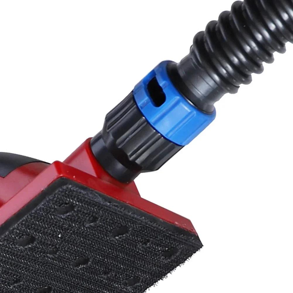 Ручной шлифовальный блок Вакуумный держатель для наждачной бумаги Шлифовальный блок для всасывания шлифовальной пыли