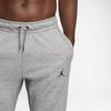Jordan Classic Jumpman Logo Print Fitted Joggers Men Bottoms Light-Grey 860199-063