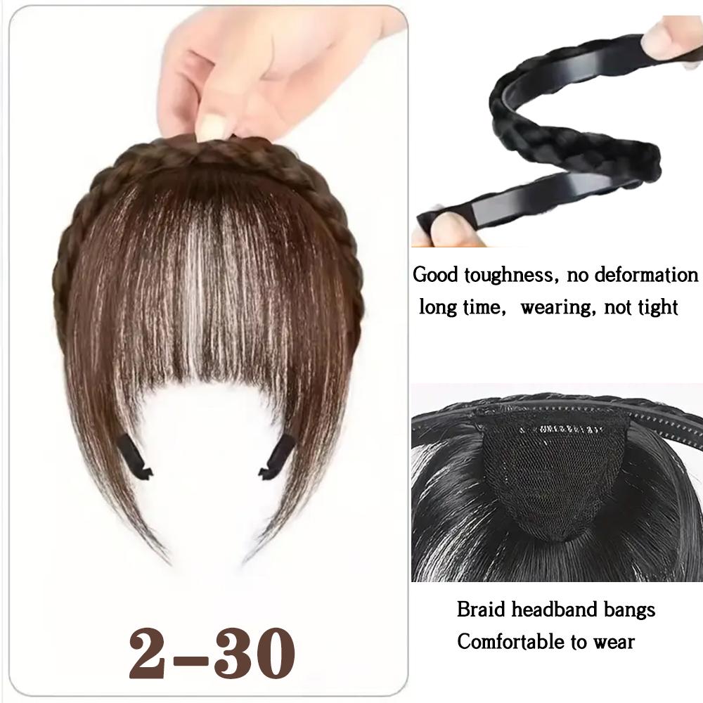 MISSQUEEN Синтетические прямые челки, ряды волос, плетеные накладные волосы, натуральный вид волос для женщин, повседневная одежда и особые случаи