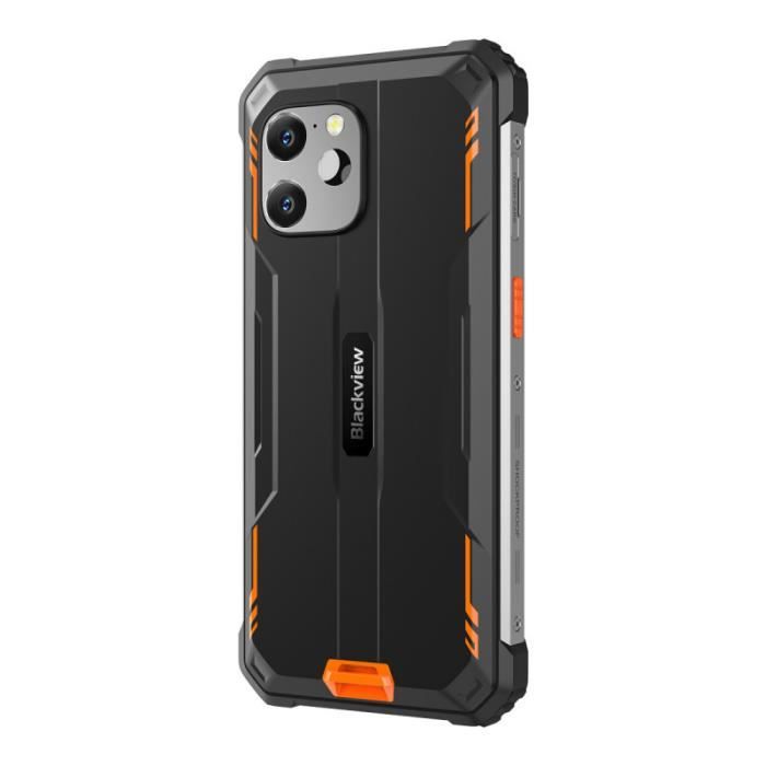 Blackview BV8900 (FLIR - Ecran De 6.5'' - 256 Go, 8 Go RAM) Orange - Tout Opérateurs