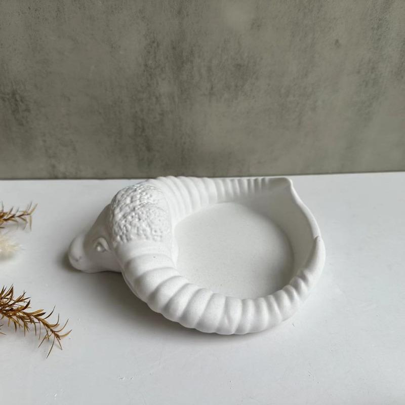 Силиконовая форма для пепельницы "Бычий рог" - Поднос для поделок из эпоксидной смолы DIY