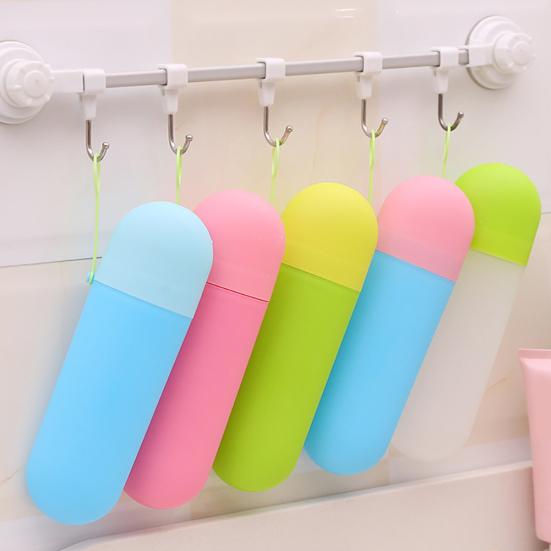 Портативный дорожный держатель для зубной пасты, бытовой чехол для хранения, контейнер