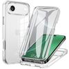 Чехол для iPhone Air - BOOLING - Полная защита 360 Ударопрочный Прозрачный Силикон+ПК