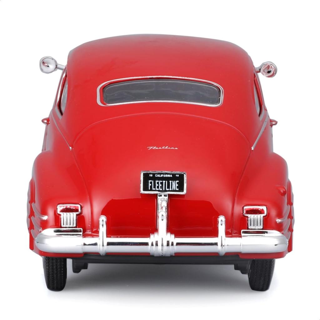 Maisto масштаб 1/24 Chevrolet Fleetline Aero Sedan Красный / Литая модель автомобиля, Готовая модель 32921 RD