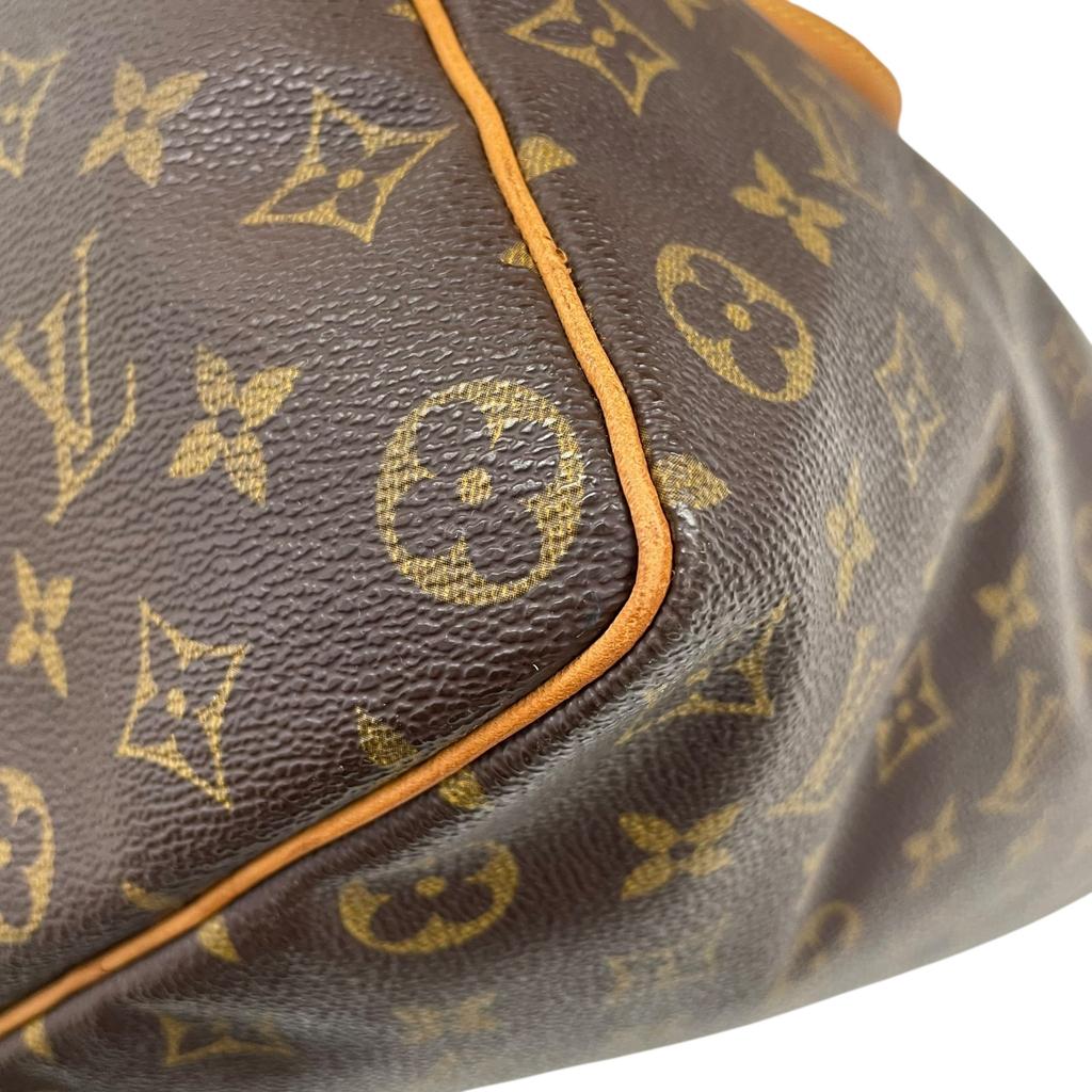 Подержанная сумка Louis Vuitton Monogram Speedy 35 M41524 Бостонская сумка Канва Коричневый Аутентичная 1213