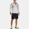 Under Armour Project Rock Zip Hoodie Тренировочная куртка Мужская верхняя одежда Агат-белый 1362759-112
