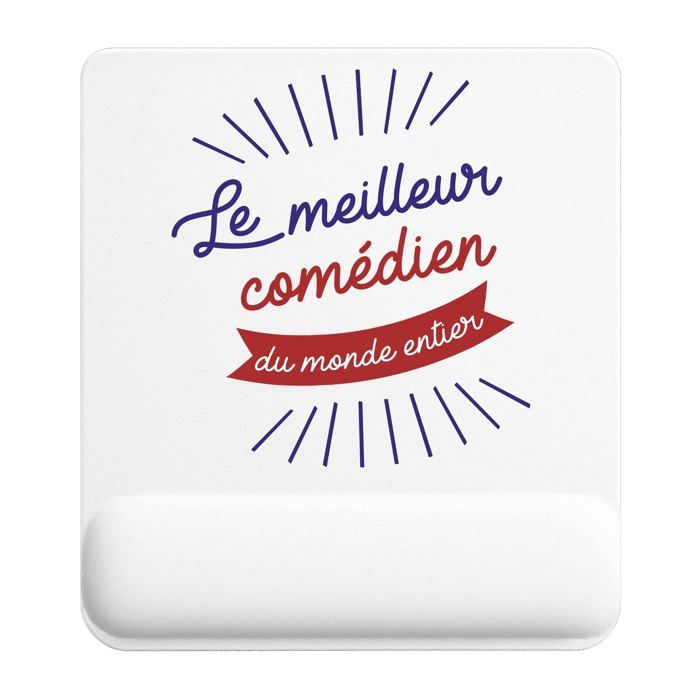 Tapis de souris - PLANETEE - Comédien Meilleur monde - 22x18 cm - Ép. 3 mm - Sublimation HD