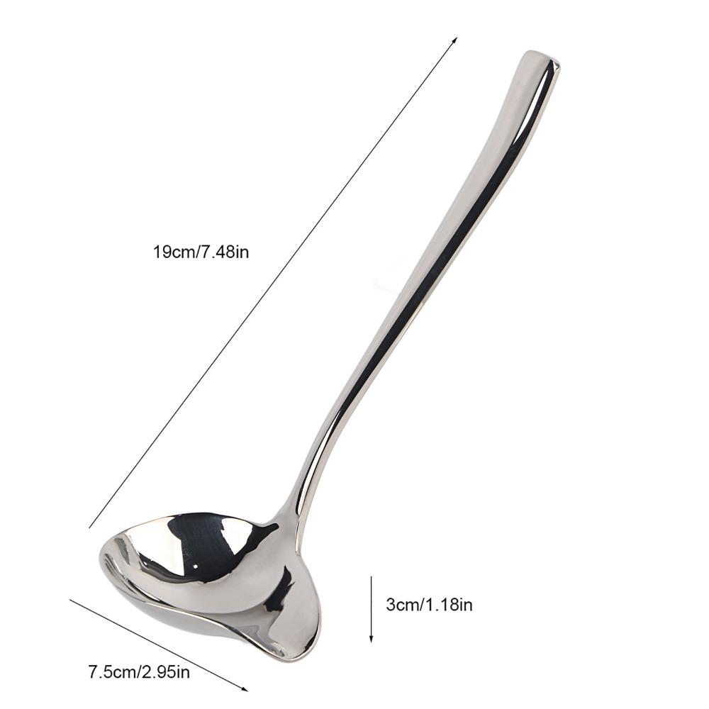 Irregular Soup Spoon Thickened Basting Spoon Large Capacity Table Serving Ladle Side Dish Sharing