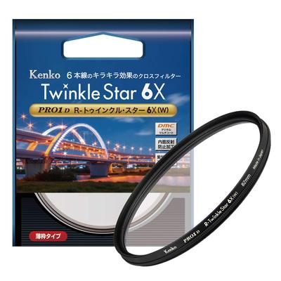 Kenko Фильтр-звезда PRO1D Star 6X 77 мм для создания эффекта звезды 827734 R-Twinkle (W)