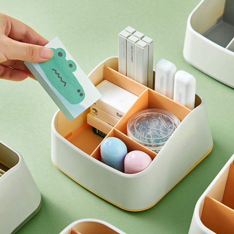 1 шт. Держатель для пульта дистанционного управления Настольный ящик для хранения Пульт дистанционного управления для ТВ Телефон Трапециевидная корзина Органайзер для канцелярских товаров Чехол Дом Отель