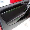 Car Accessories Interior Door Armrest Panel Cover Sticker Trim For VW Golf 6 MK6 2010 2011 2012 2013
