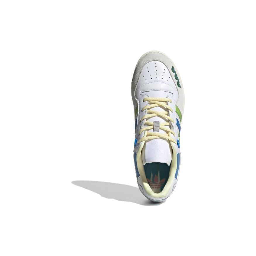adidas Кроссовки Originals Yeo Kaa X Rivalry 86 Low Comfortable Versatile Non-Slip Lightweight Low-Top Sneakers Women Sneakers White IE7336