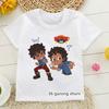 New Boys TShirts Funny Cartoon Santiago Graphic Print Children Tshirt  Cute Girls T Shirts Casual Kids Clothe Tumblr Tee