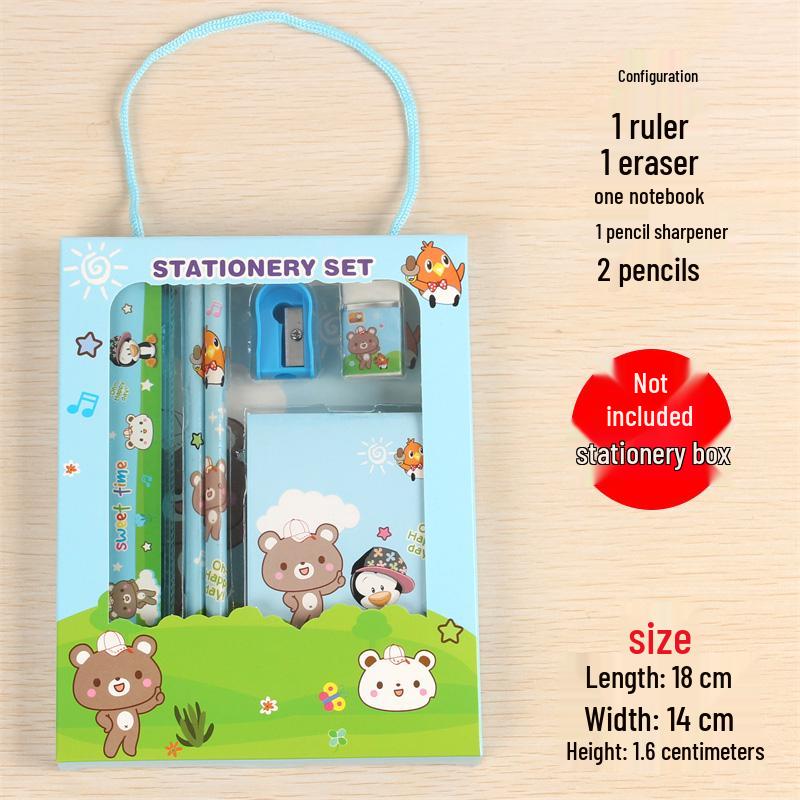 Детский подарочный набор канцелярских принадлежностей: Подарок на день рождения и Рождество для мальчиков и девочек