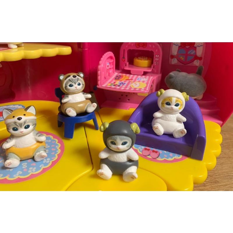 Серия «Коты Мофусанд в костюмах животных» Модная игрушка Кот-кролик Кавайная настольная декорация Фигурка-персонаж Праздничные подарки