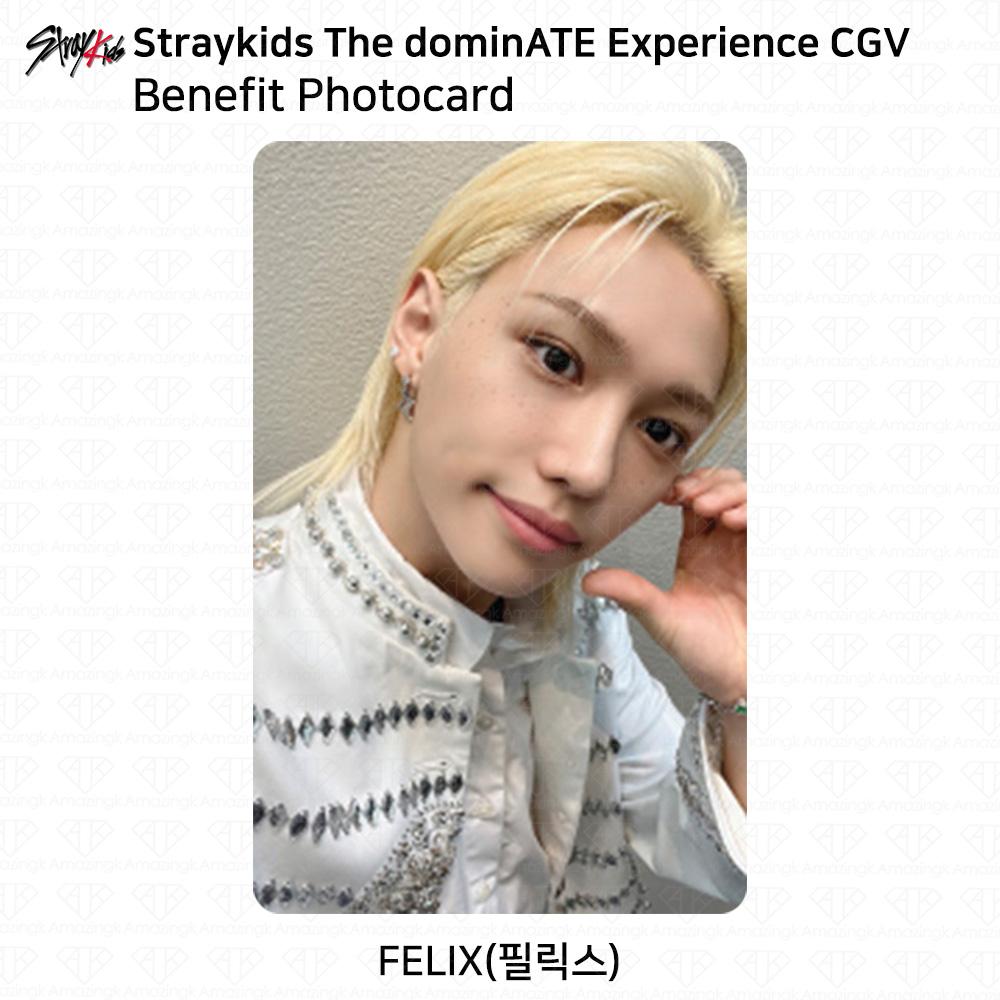 Stray Kids Опыт DominATE CGV Фотокарточка-бонус SKZ KPOP K-POP