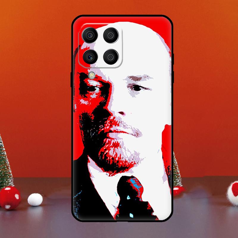 Ленин флаг Советского Союза Для Samsung Galaxy M21 M31 M55 M15 M11 M13 M33 M35 M53 M14 M34 M54 M12 M32 M52 M06 M16 Чехол