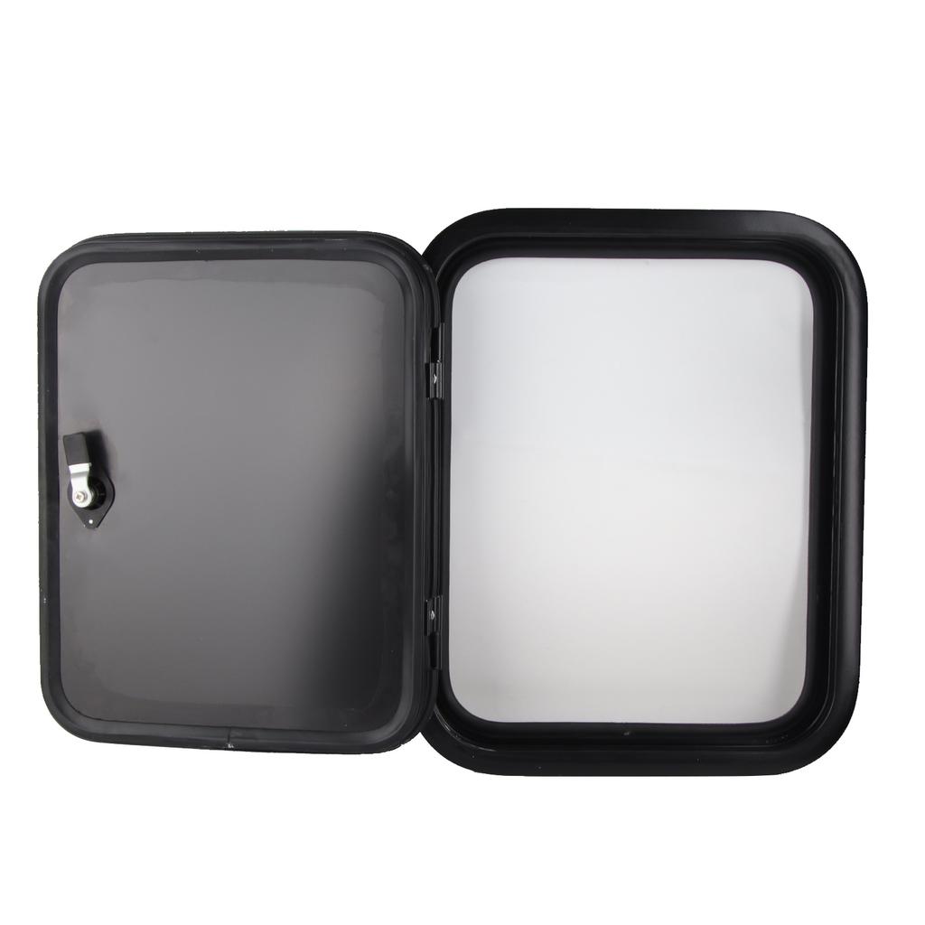 RV Baggage Door H500 W400mm UV Protection Waterproof Rounded Corner Access Storage Door for Camper M