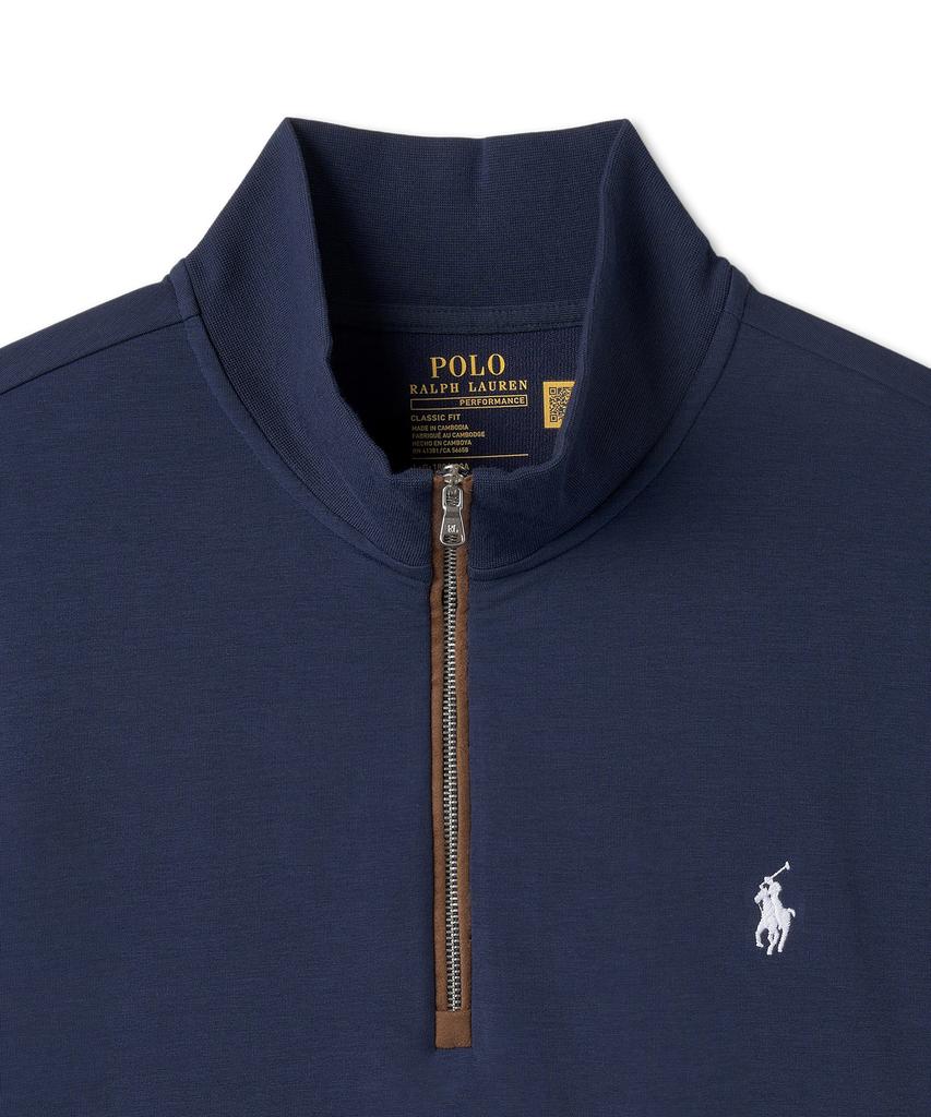 Pollolalpeulolengolpeu Classic Water-Repellent Terry Sweatshirt - Navy